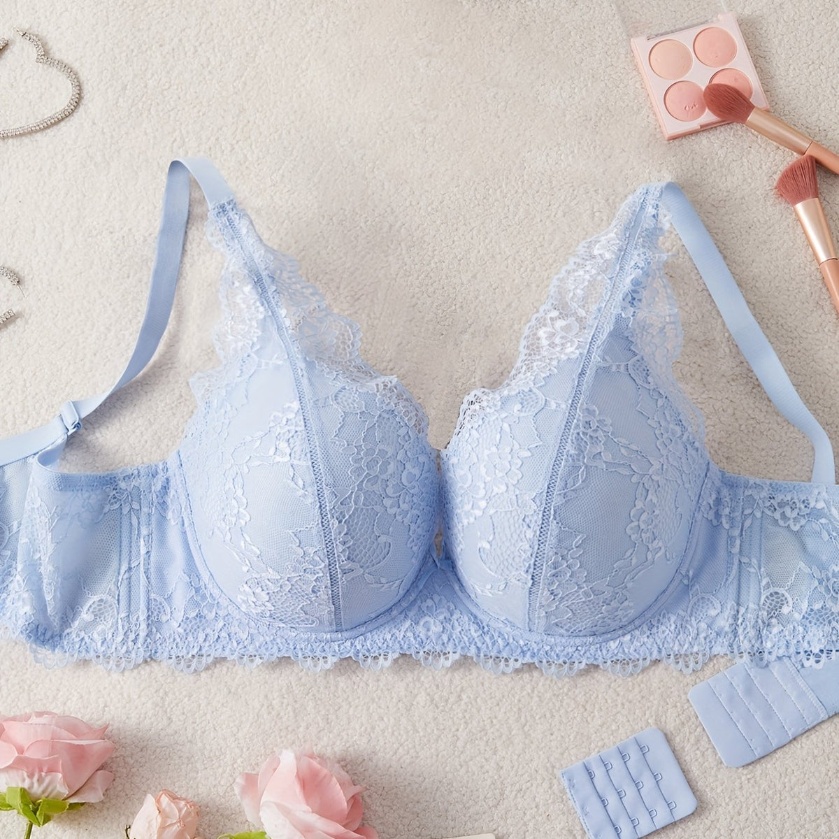 Rose Cire Bleue