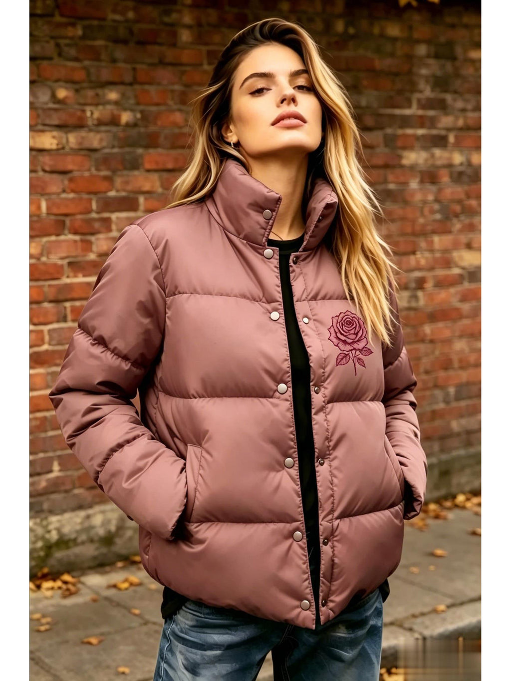 Manteau grande taille, chaleur d'hiver, coupe-vent, vue de profil