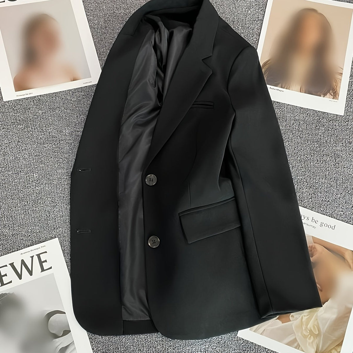 Veste grande taille, manches longues, toutes saisons Image