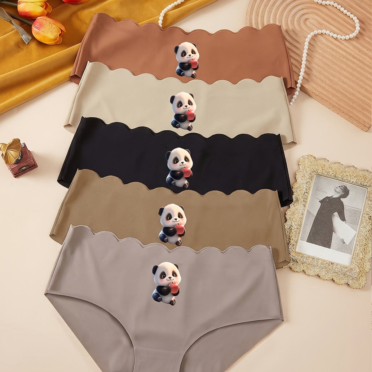 Culotte grande taille, ligne épurée — matière : polyamide