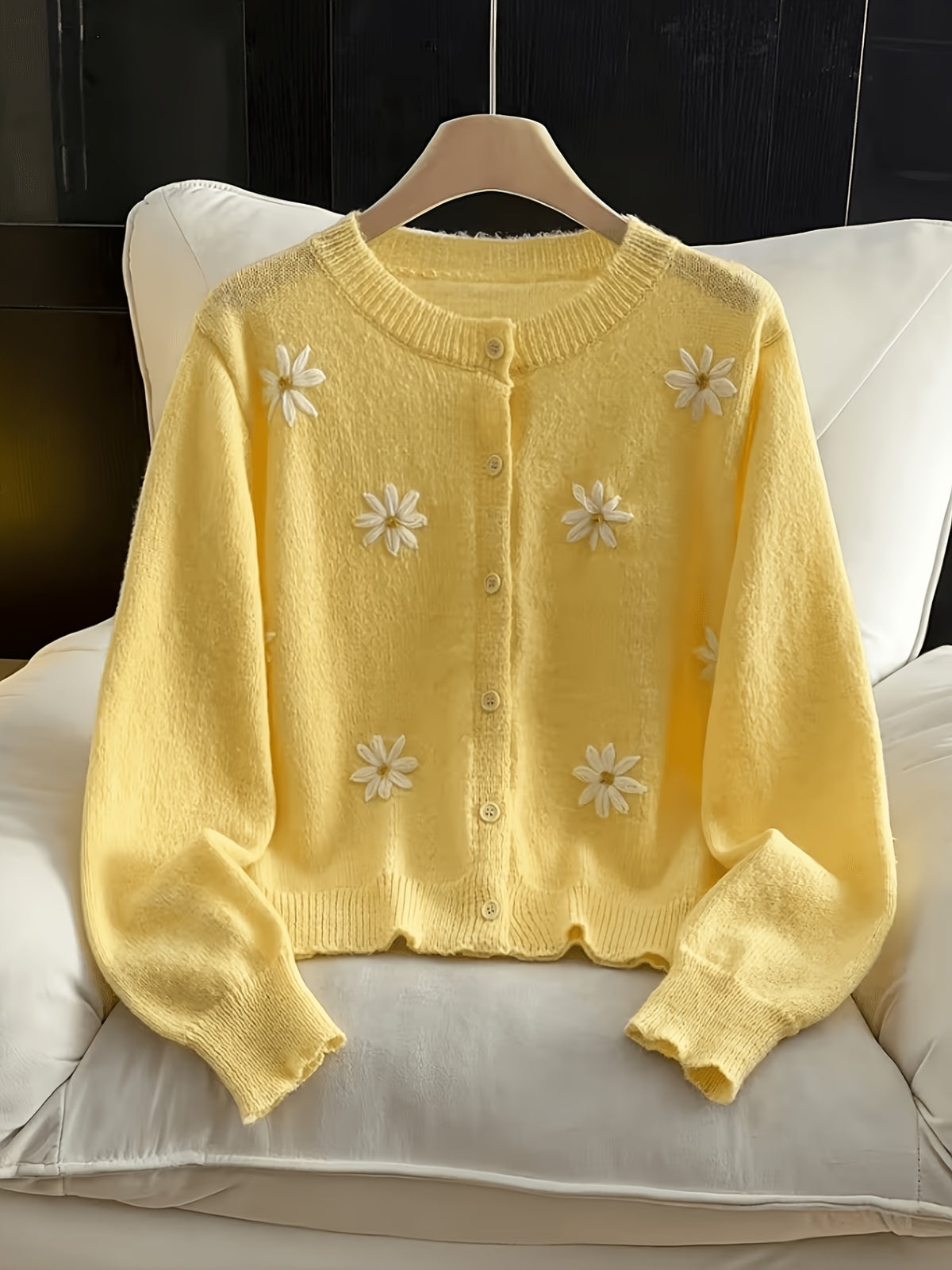 Pull grande taille à imprimé fleuri, coupe oversize, chaleur d'hiver, tissu opaque
