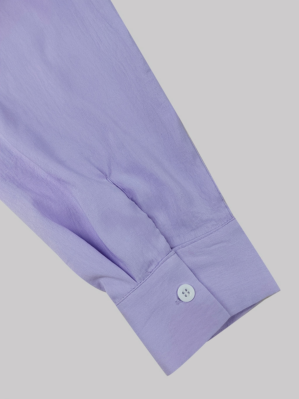 Chemise grande taille, manches longues, plissé, tissu opaque