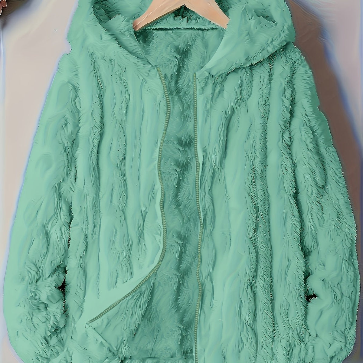 Sweat grande taille, coupe ample, capuche, chaleur d'hiver, tissu opaque