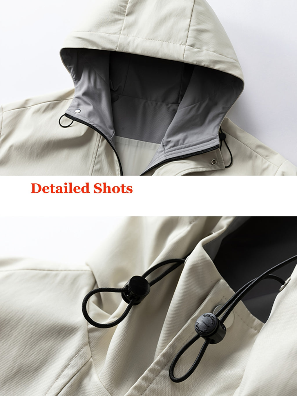 Veste grande taille, coupe ample, poches pratiques, coupe-vent, autre coloris