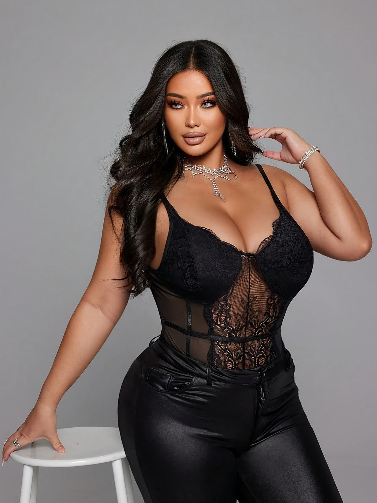 Body gainant grande taille, vu de dos