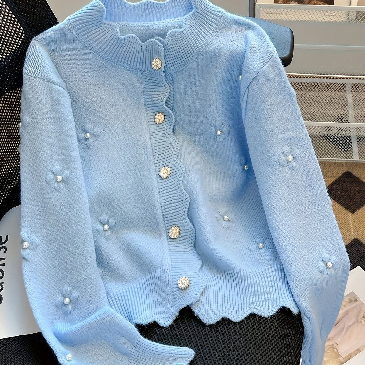 Gilet grande taille, volants, tombé fluide, chaleur d'hiver — matière : viscose