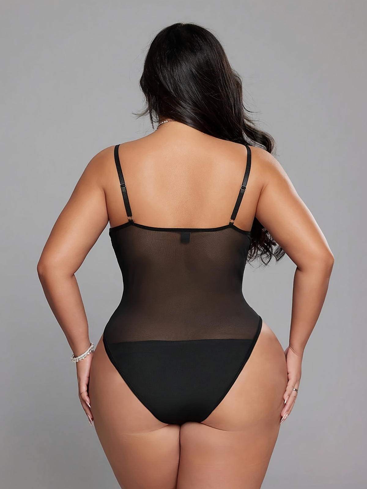 Body gainant grande taille — composition : 95% Polyester, 5% Élasthanne Image