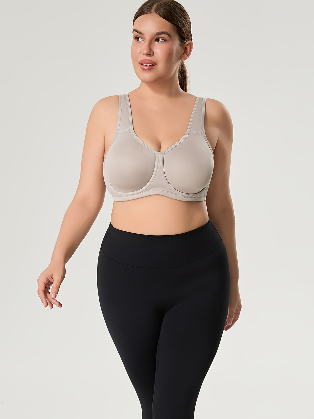 Soutien-gorge grande taille — Crochet plat sur la bretelle