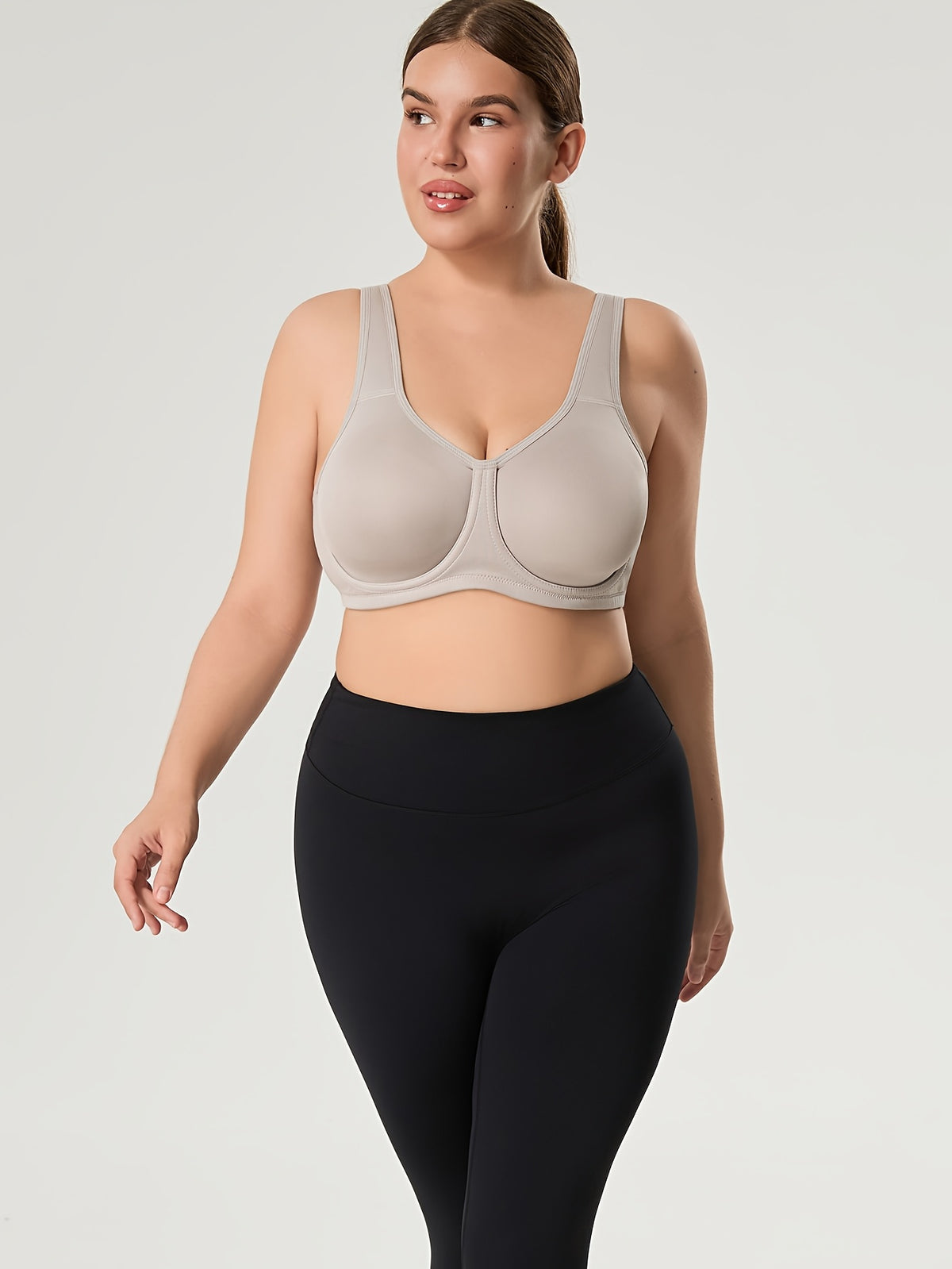 Soutien-gorge grande taille — Crochet plat sur la bretelle