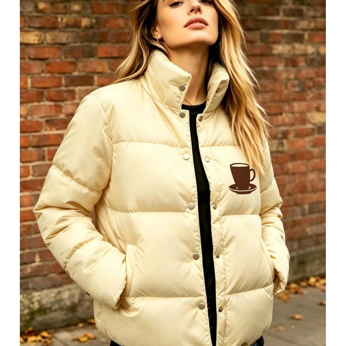 Manteau grande taille, chaleur d'hiver, coupe-vent, porté de face