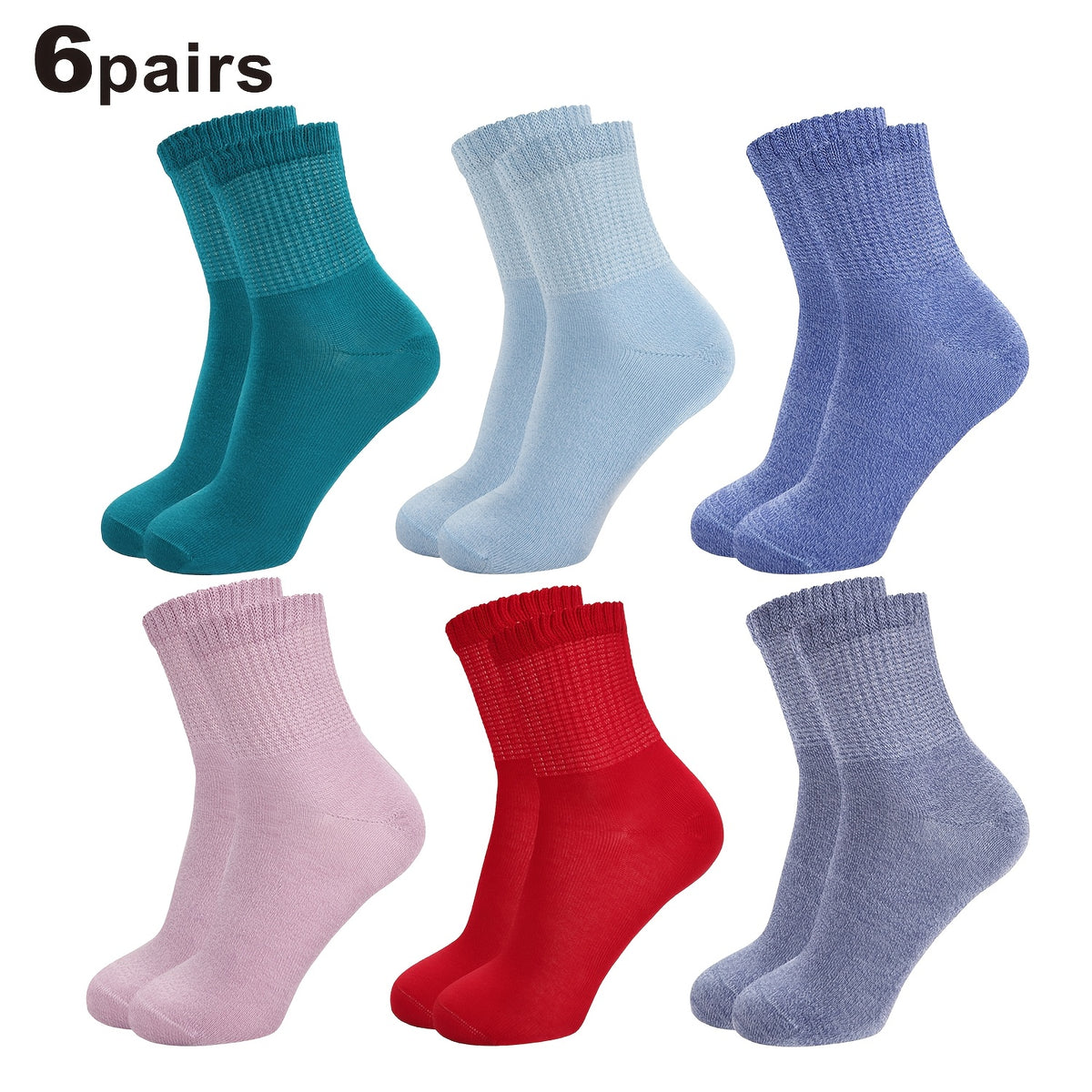 Chaussettes grande taille, coupe ample, tombé fluide Image