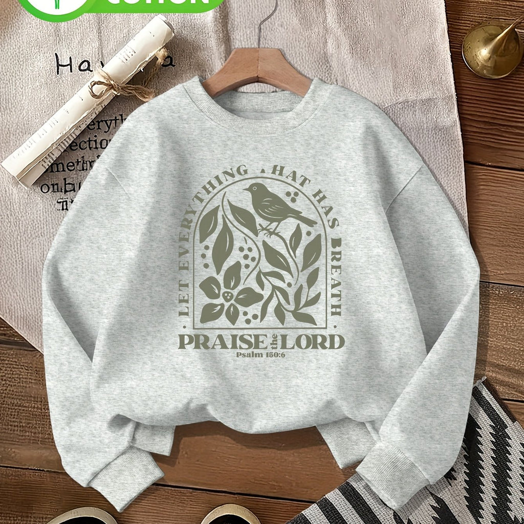Pull grande taille, col rond, toucher naturel, chaleur d'hiver, porté de face