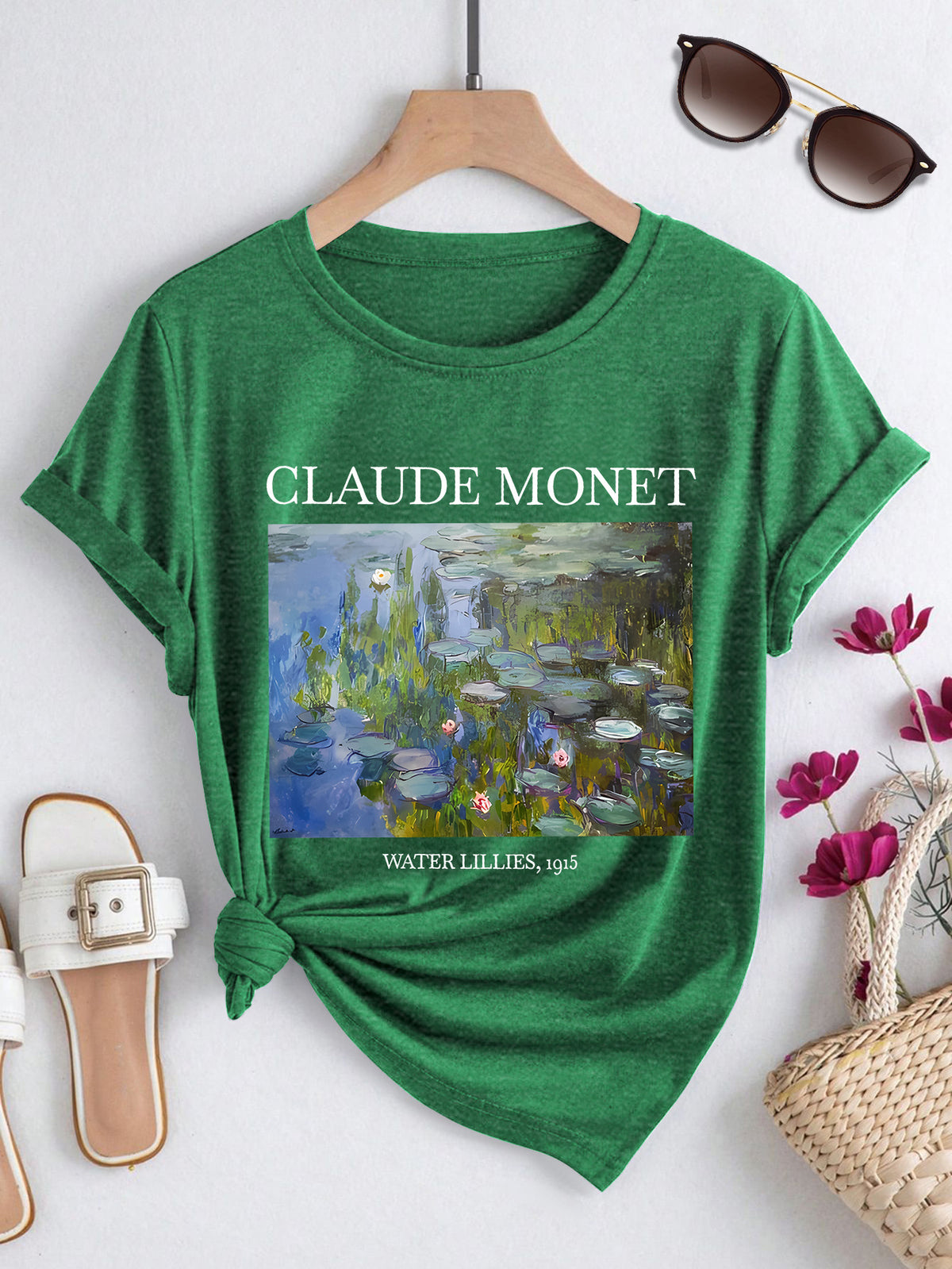 T-shirt grande taille, coupe ample, manches courtes, vu de dos