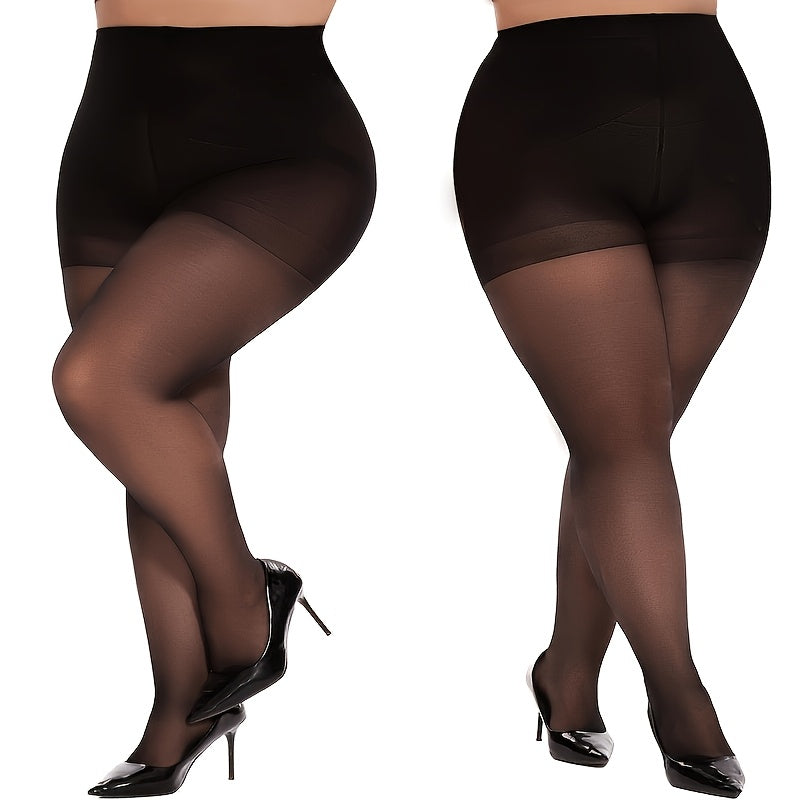 Collant grande taille — Effet gainant, vu de dos