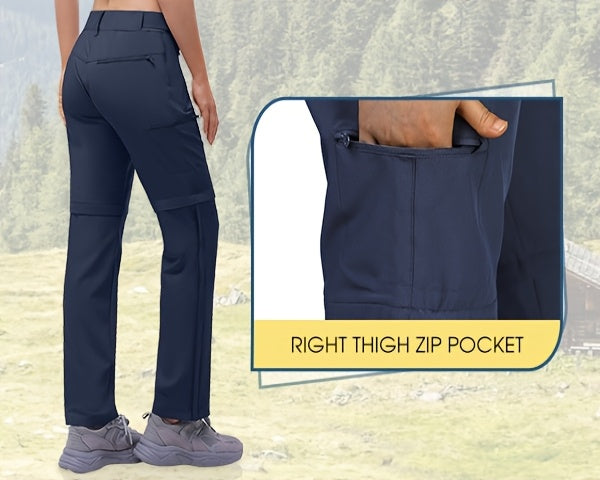 Pantalon grande taille, poches plaquées, fermeture zippée, détail du tissu