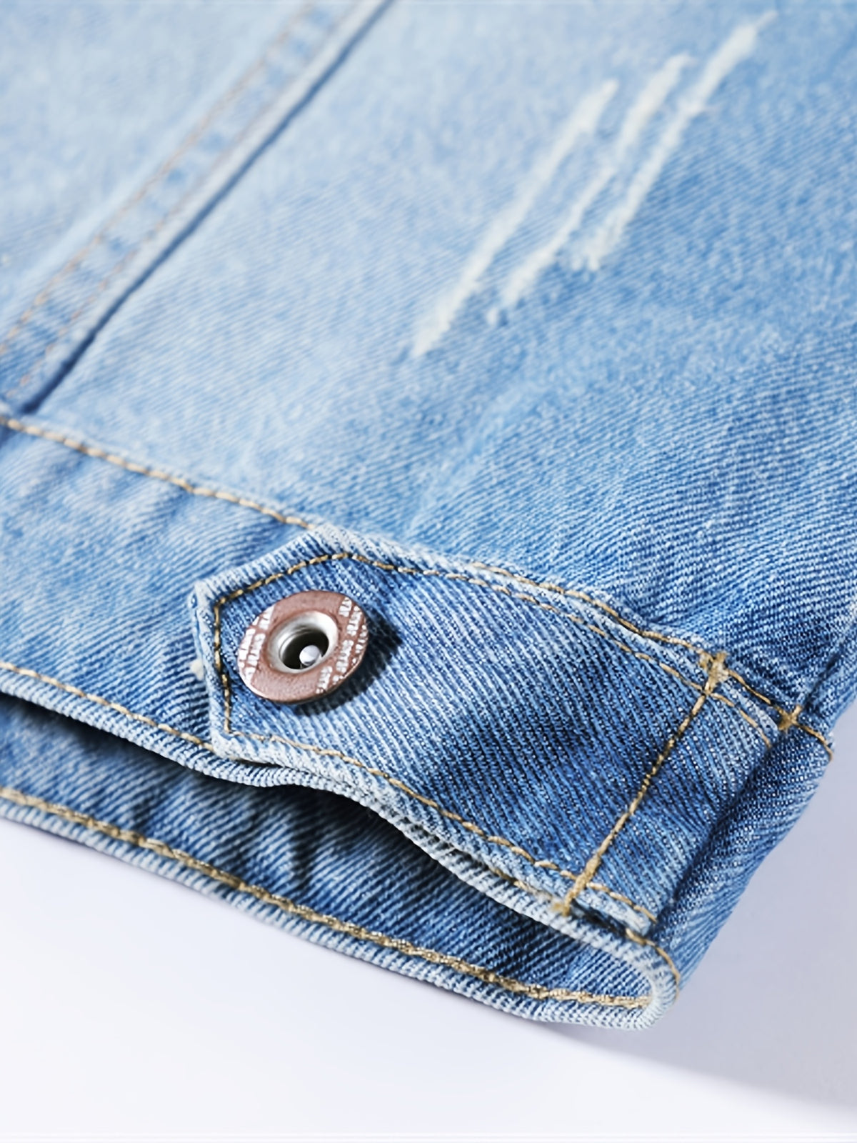 Veste grande taille, coupe ample, poches plaquées, manches longues, vu de dos