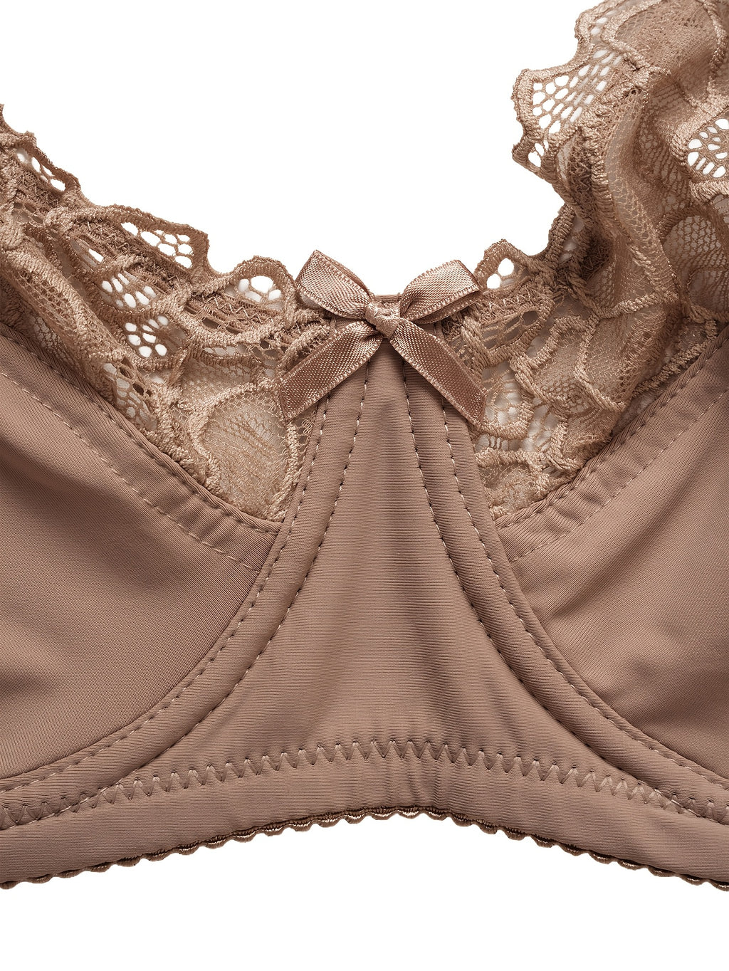 Soutien-gorge grande taille — Ailes hautes et haut ajouré