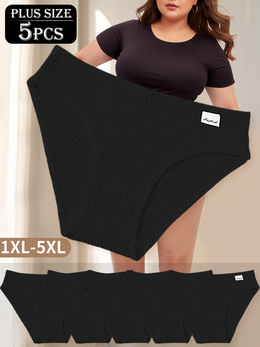 Ensemble grande taille, toucher naturel