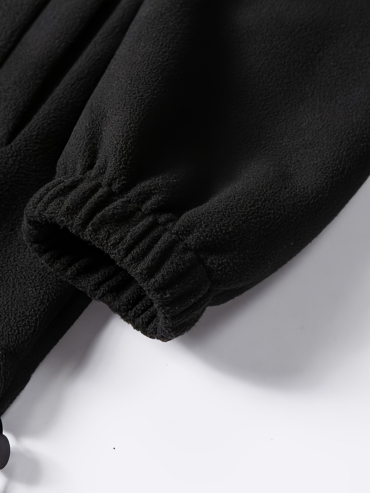 Veste grande taille, color block, vue de profil