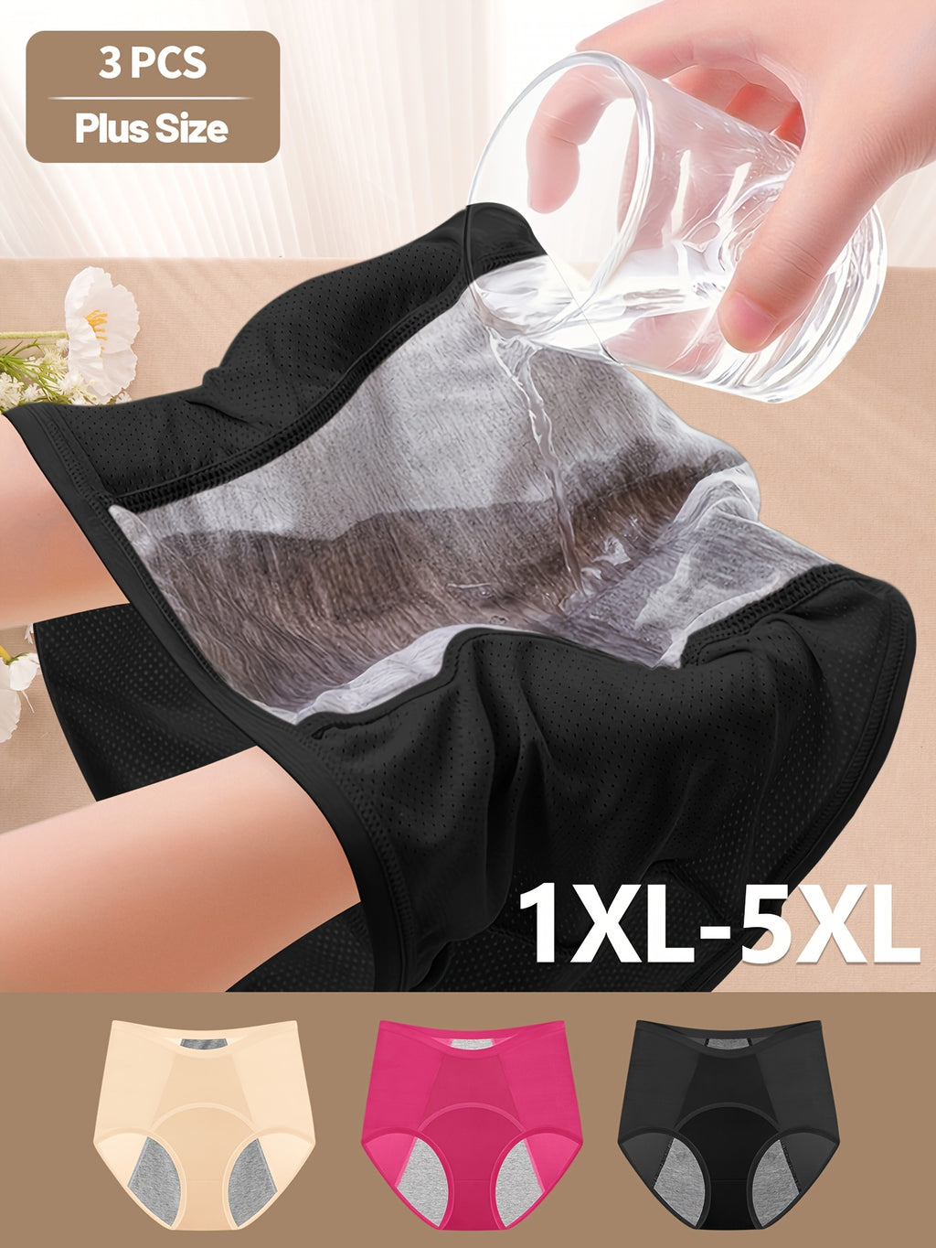 Culotte grande taille, effet gainant, allure élégante, détail du col