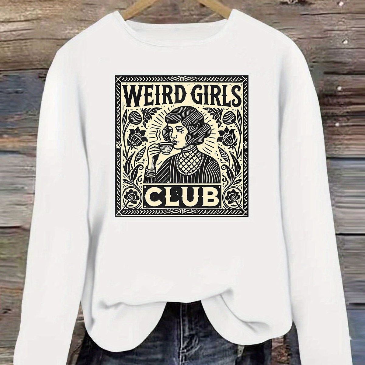 T-shirt grande taille, coupe ajustée, chaleur d'hiver — composition : 100% Polyester