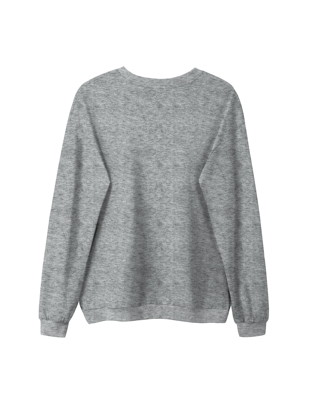 Sweat grande taille, col rond, toucher naturel, chaleur d'hiver, autre coloris