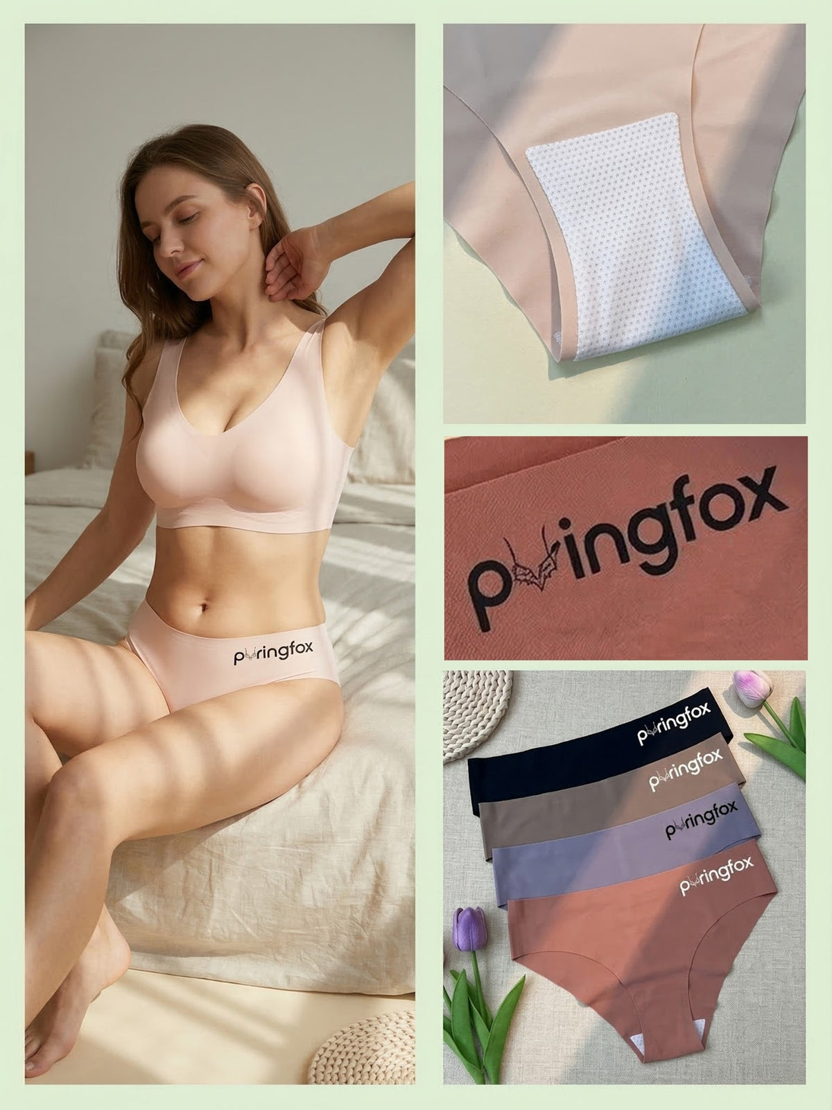 Culotte grande taille, ligne épurée, vue de profil