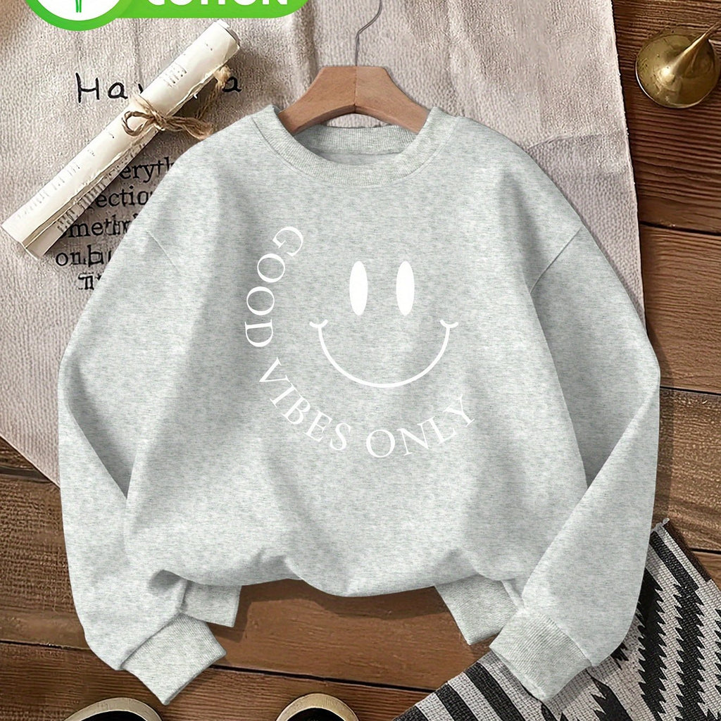 Sweat grande taille, col rond, capuche, toucher naturel, tissu opaque