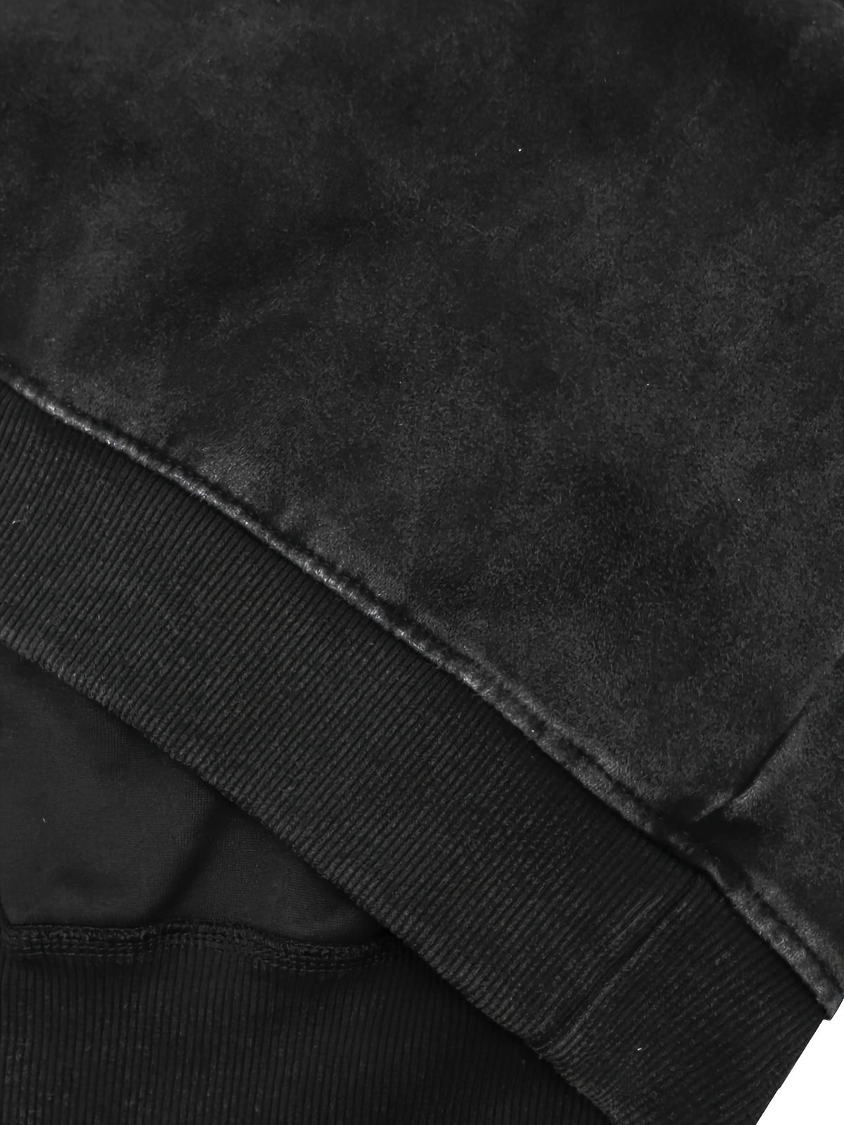 Sweat grande taille, col rond, toucher naturel, chaleur d'hiver, porté de face