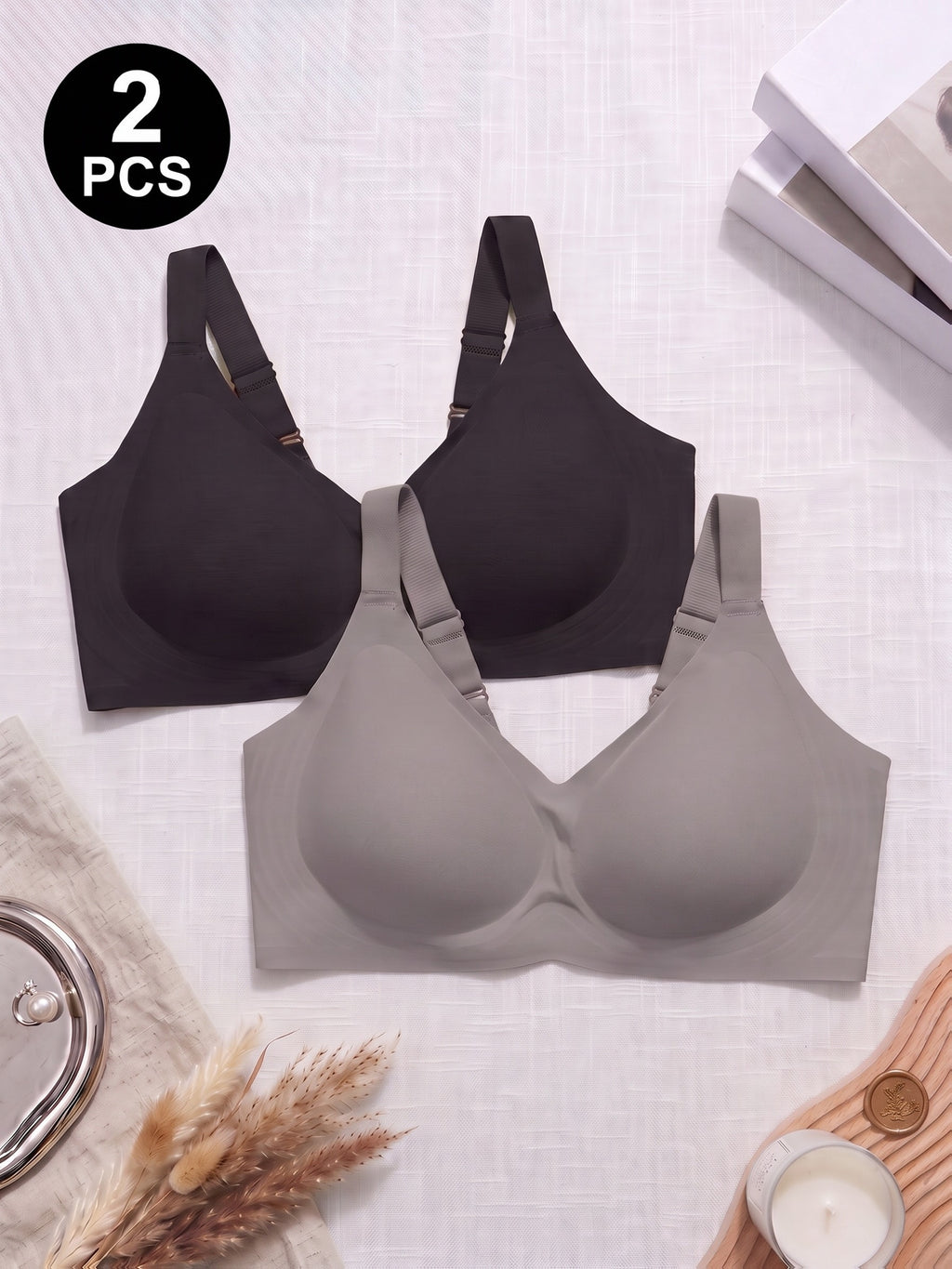 Soutien-gorge grande taille — Duo à coupole moulée, appui W