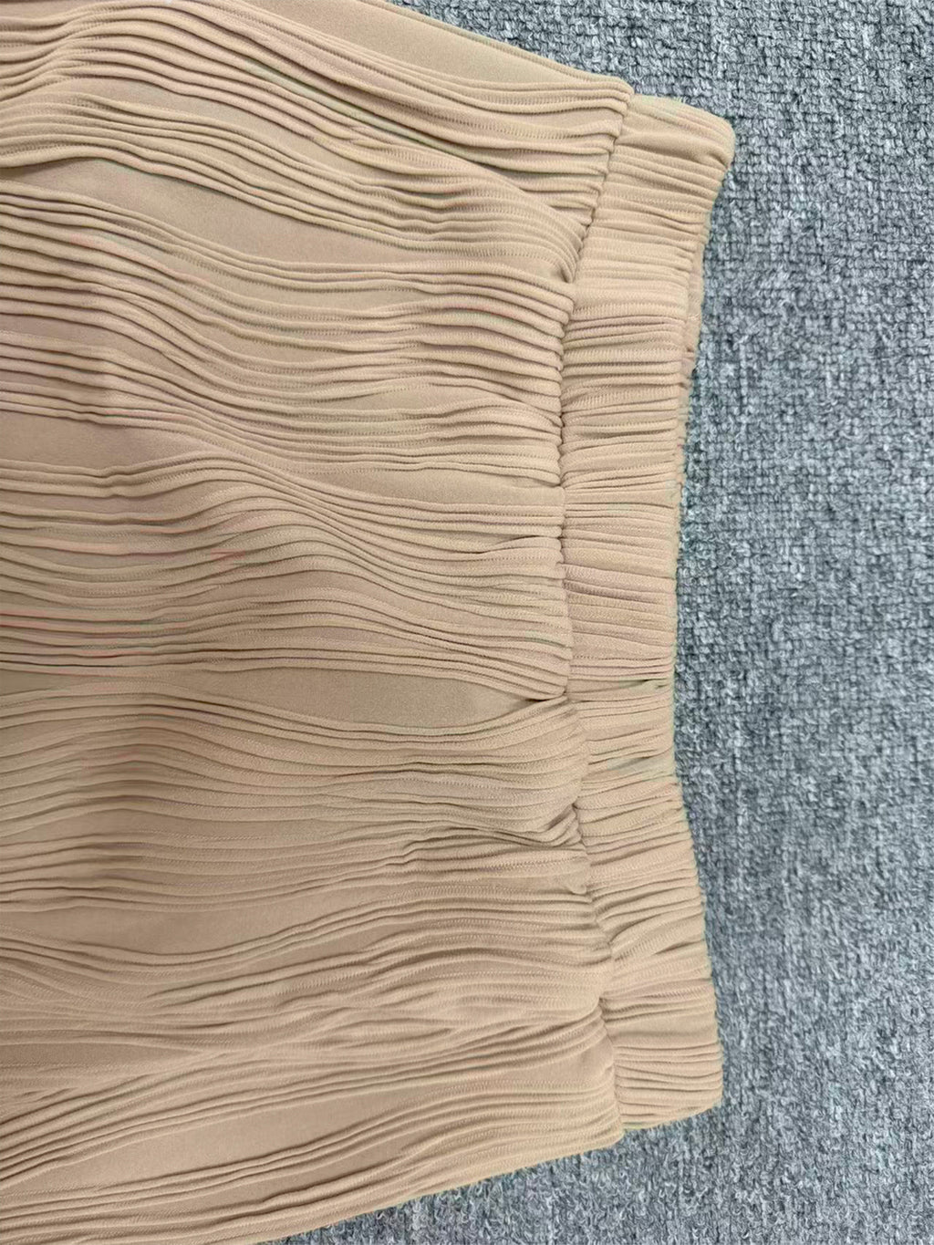 Vêtement grande taille, coupe droite, visuel produit