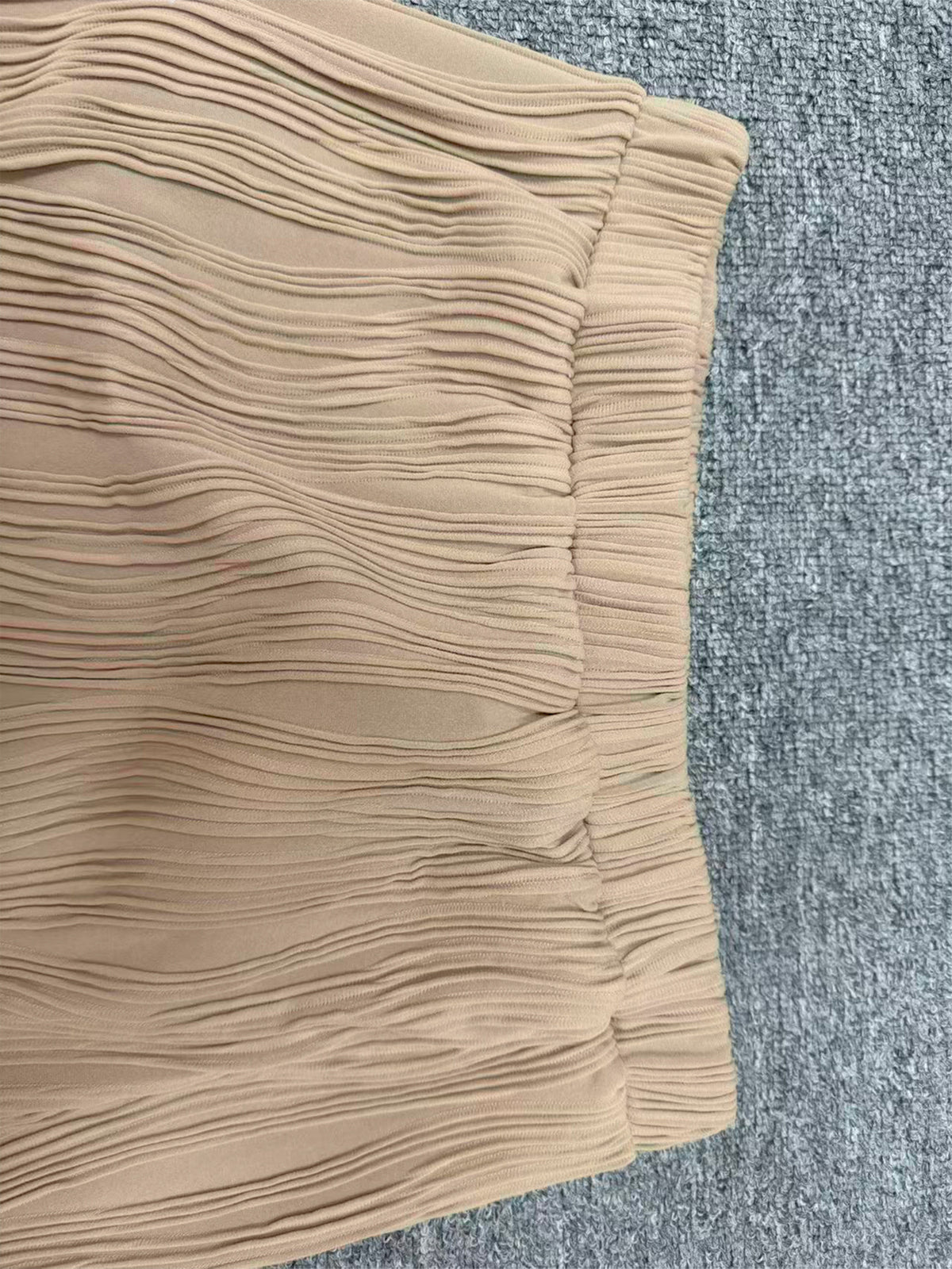 Vêtement grande taille, coupe droite, visuel produit