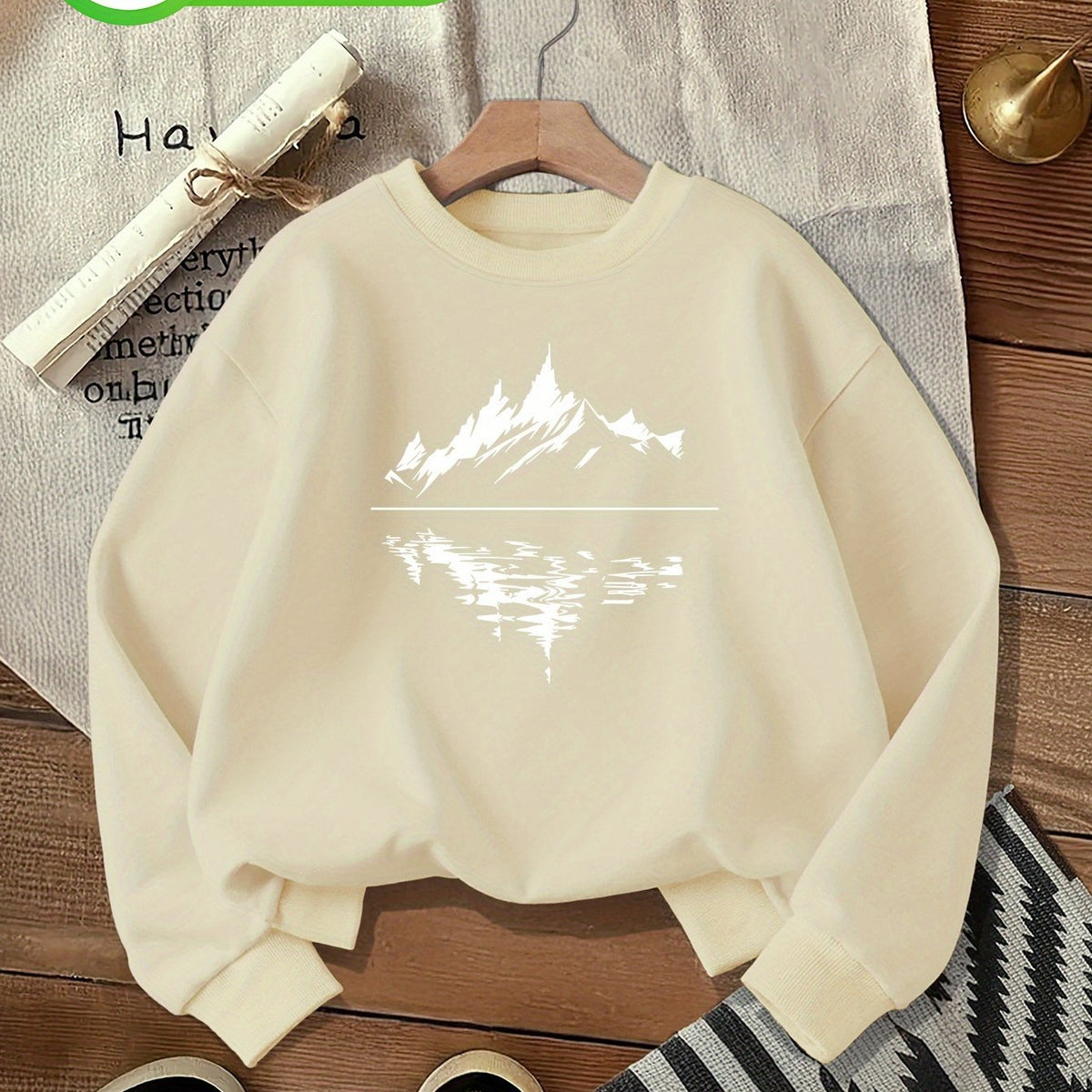 Pull grande taille, col rond, toucher naturel, chaleur d'hiver, tissu opaque