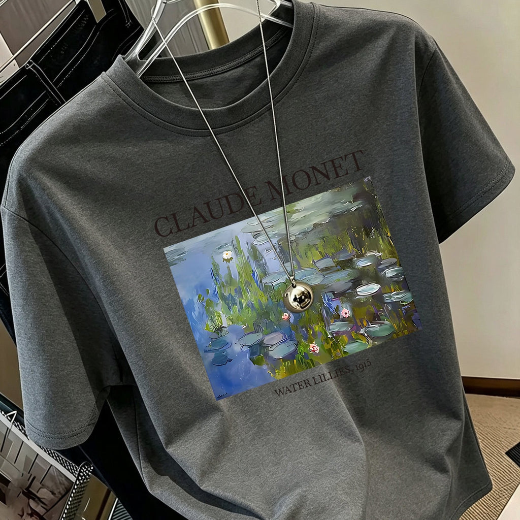 T-shirt grande taille, manches courtes, toutes saisons — matière : polyester