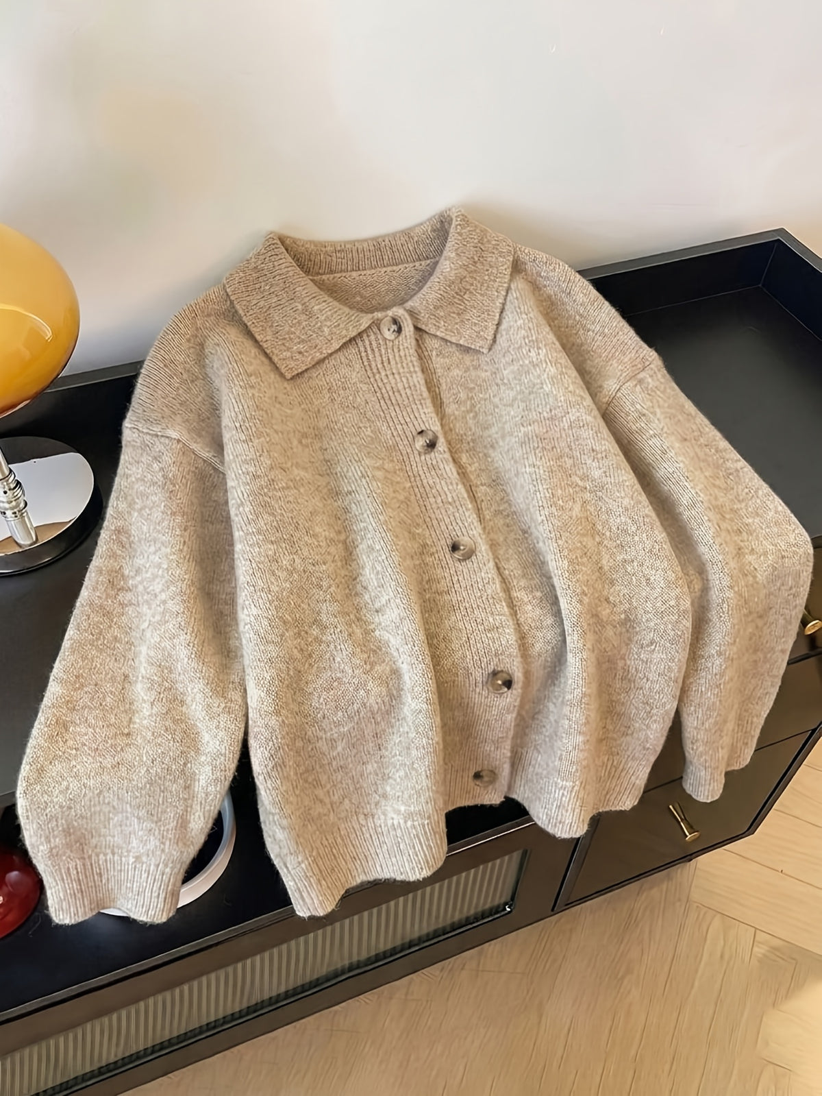 Manteau grande taille, coupe ample, chaleur d'hiver — composition : 50% Polyester, 29% Laine, 21% Polyamide