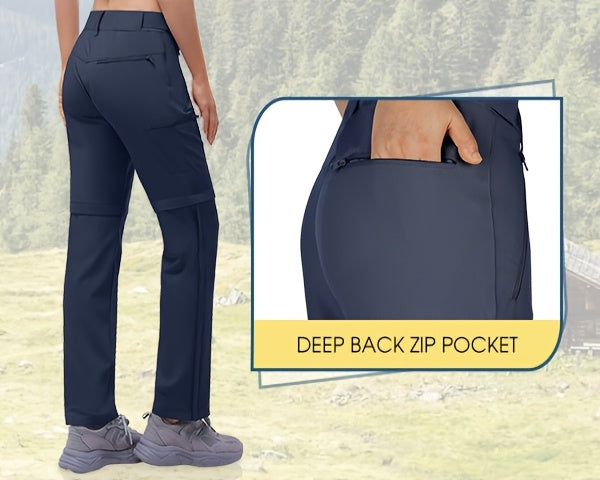 Pantalon grande taille, poches plaquées, fermeture zippée, détail du col