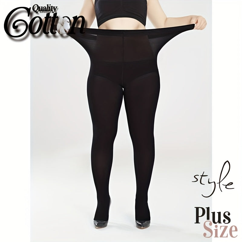 Collant grande taille — Toucher naturel, gros plan