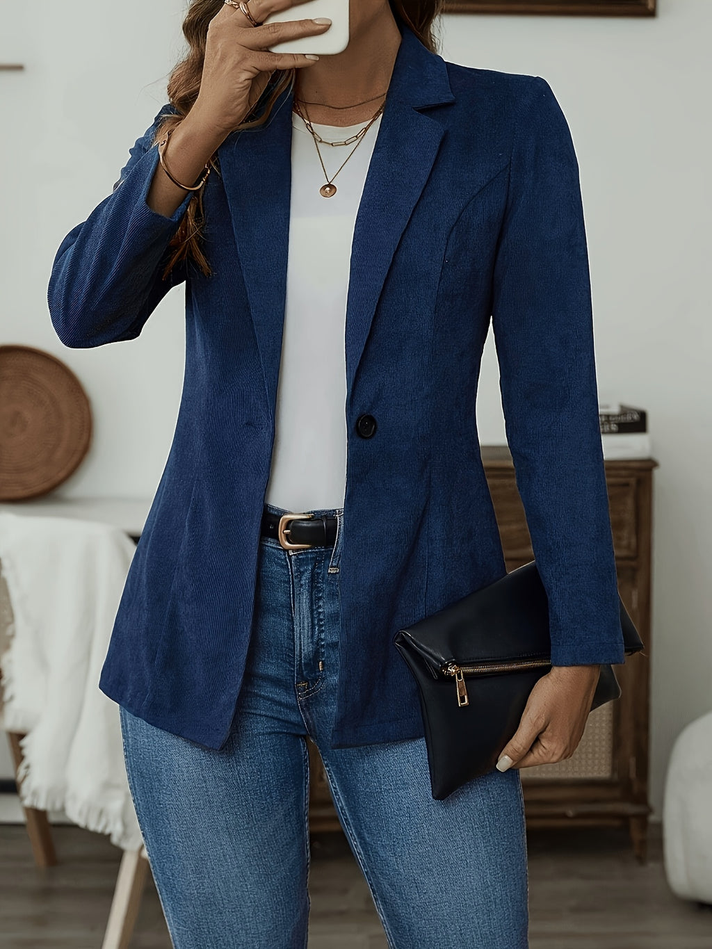 Veste grande taille, coupe oversize, manches longues, tissu léger, tissu opaque
