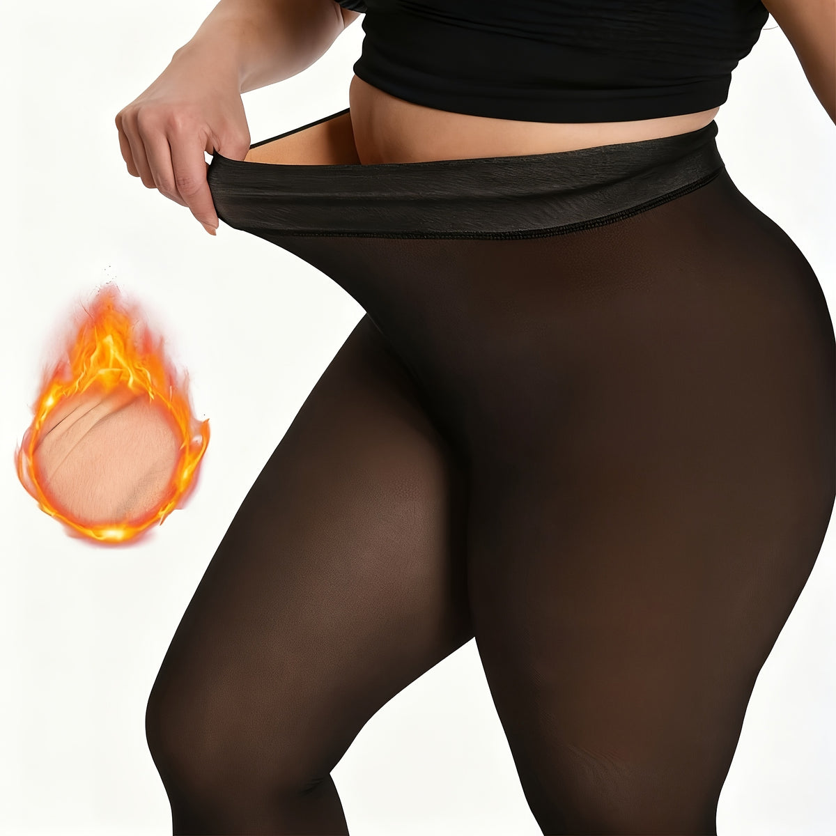 Collant grande taille