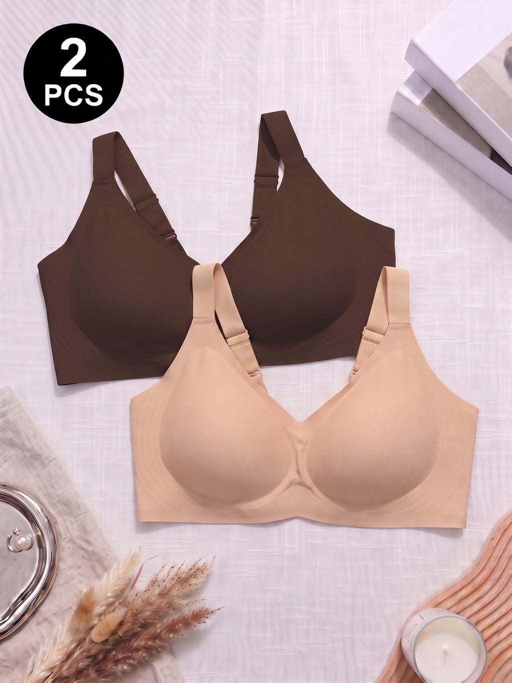Soutien-gorge grande taille — Duo à coupole moulée, appui W