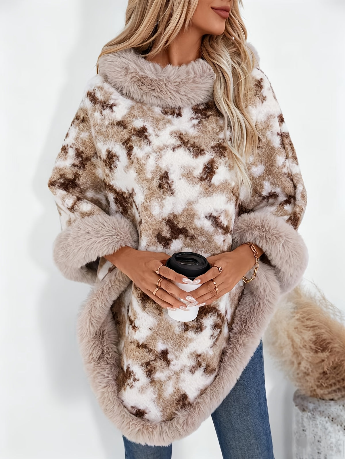 Manteau grande taille, vu de dos