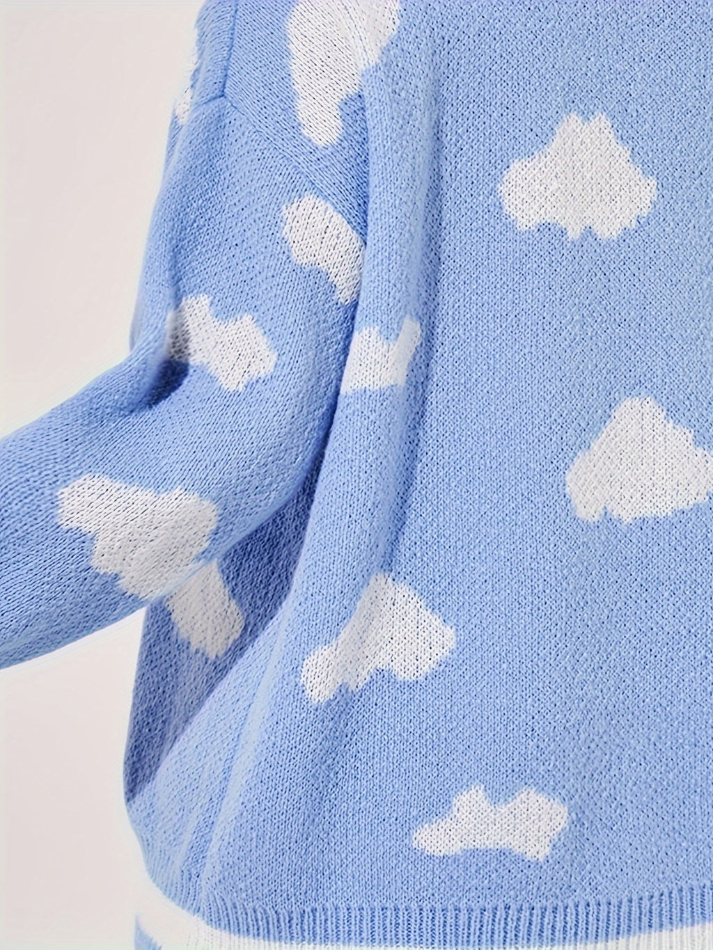 Pull grande taille à imprimé géométrique, coupe oversize, chaleur d'hiver, tissu opaque