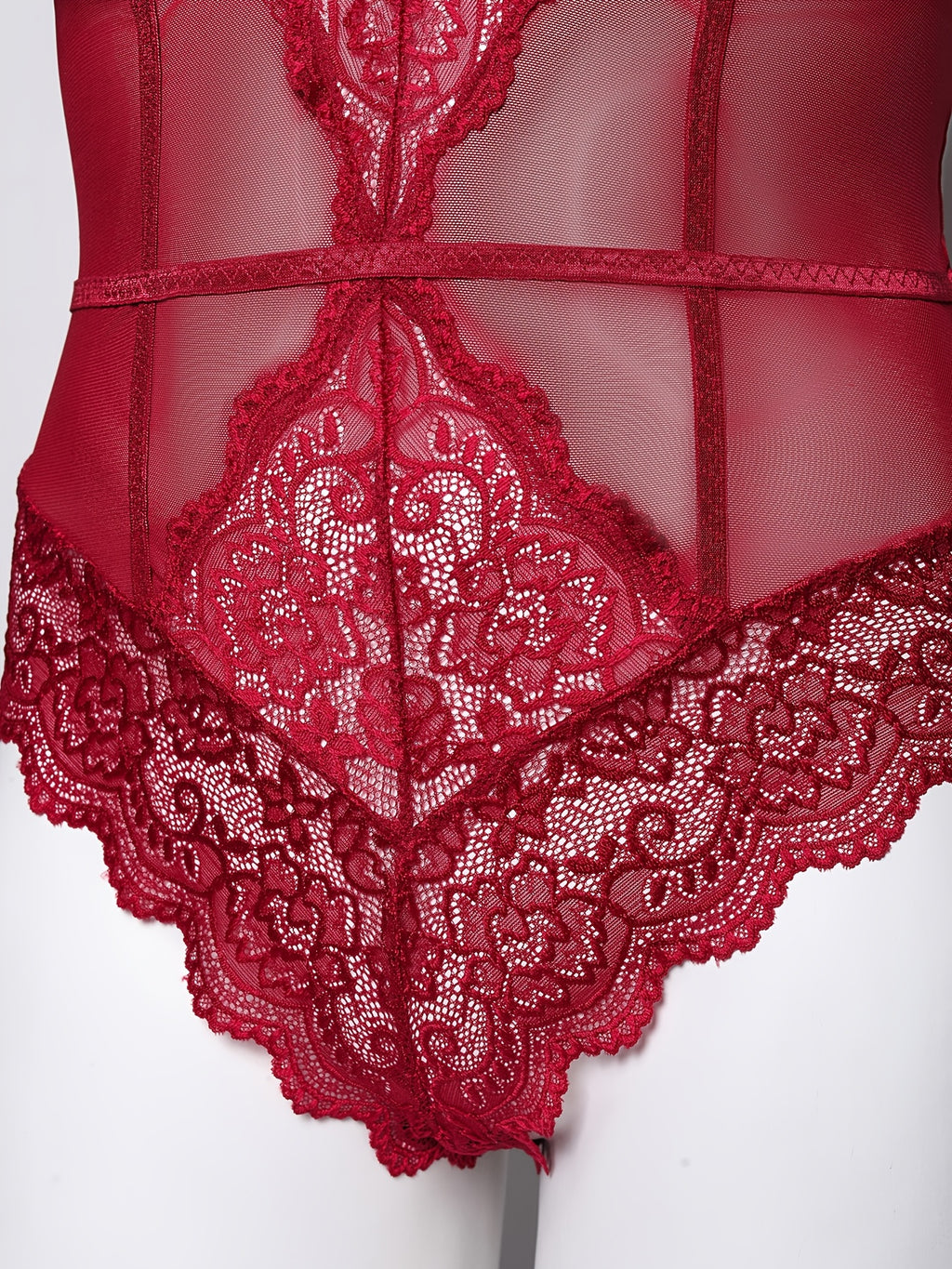 Body gainant grande taille en maille à imprimé fleuri, maille souple, autre coloris