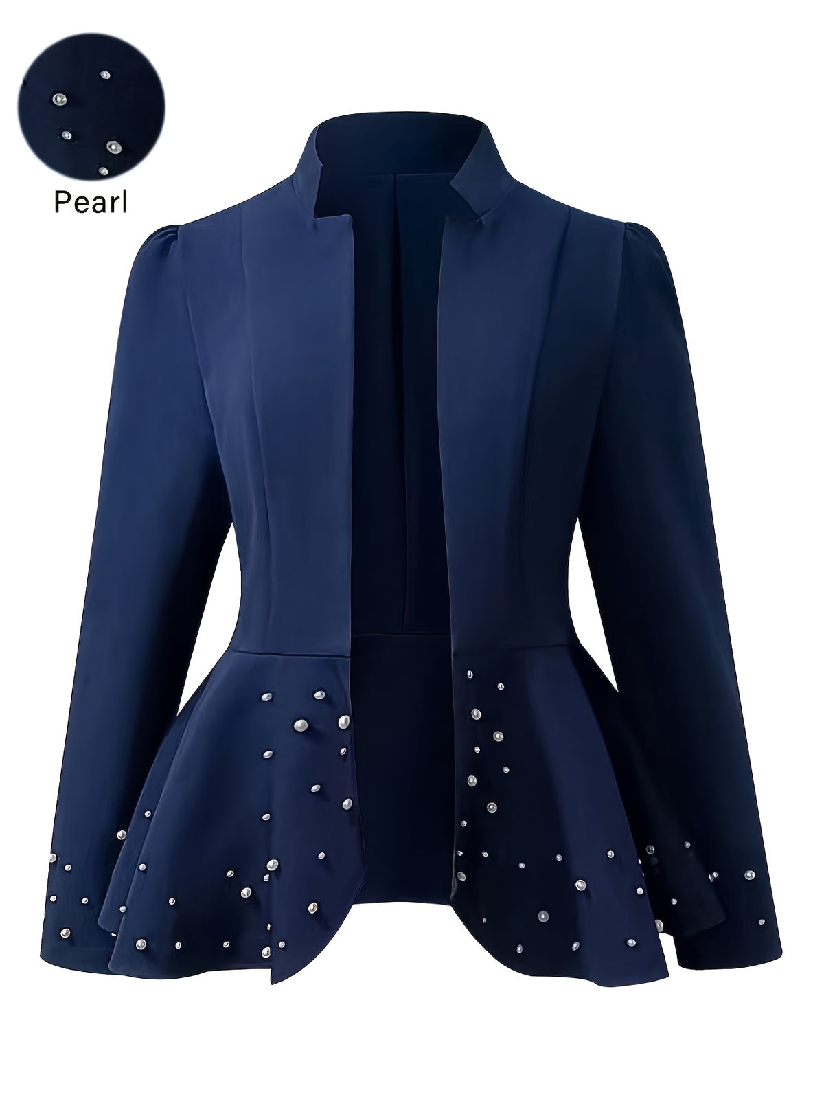 Pull grande taille, coupe oversize, col montant, autre coloris