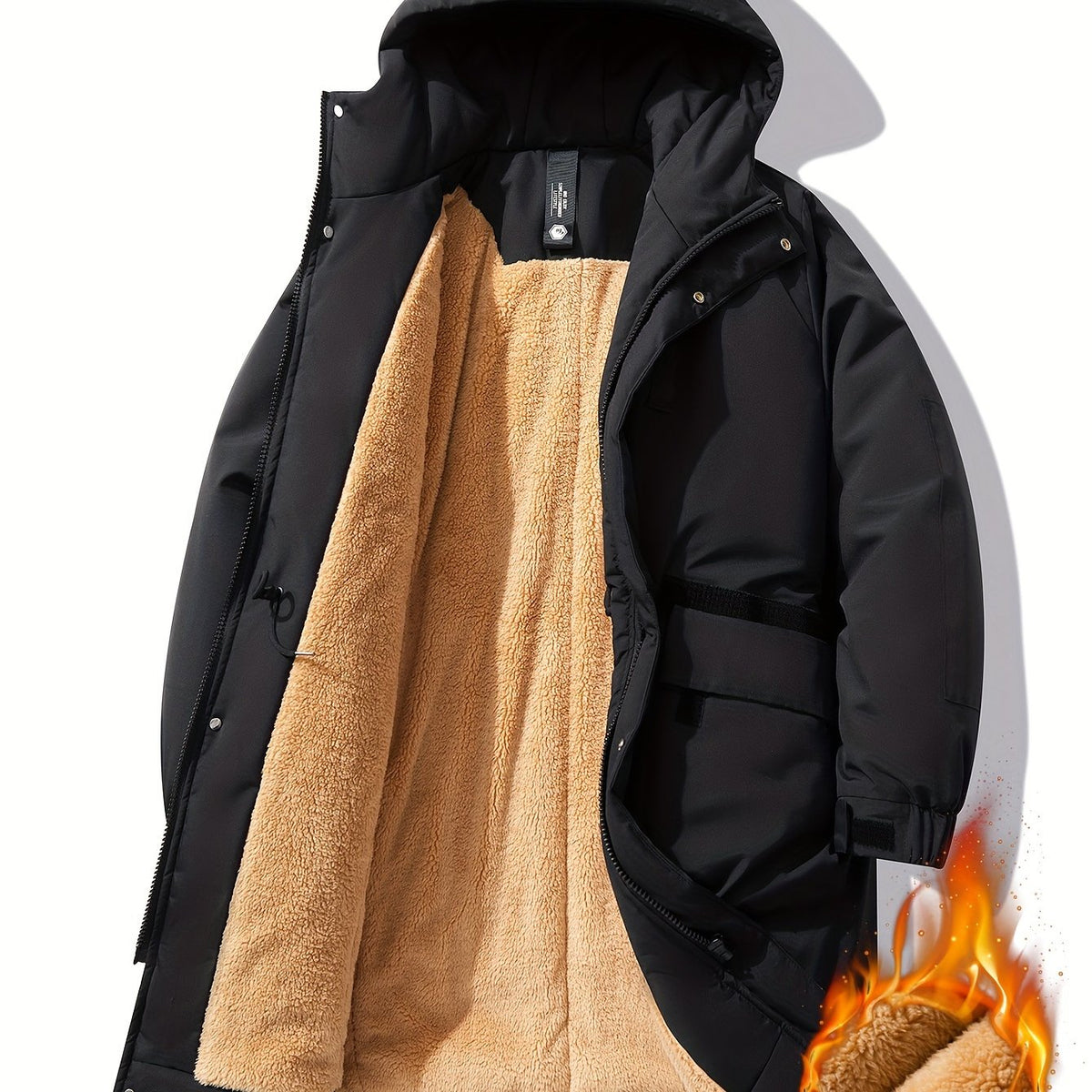 Veste grande taille, doublure polaire — matière : polyester Image