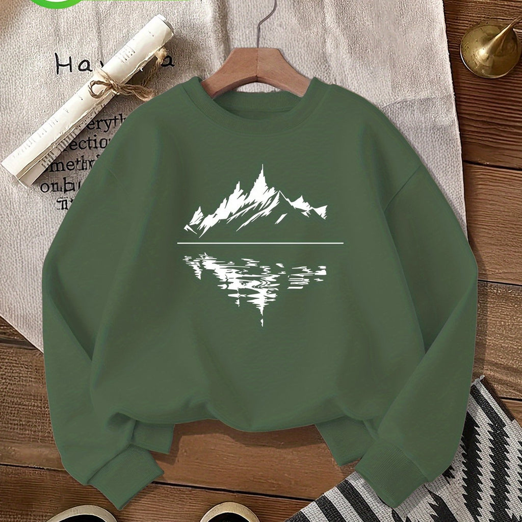 Pull grande taille, col rond, toucher naturel, chaleur d'hiver — matière : coton
