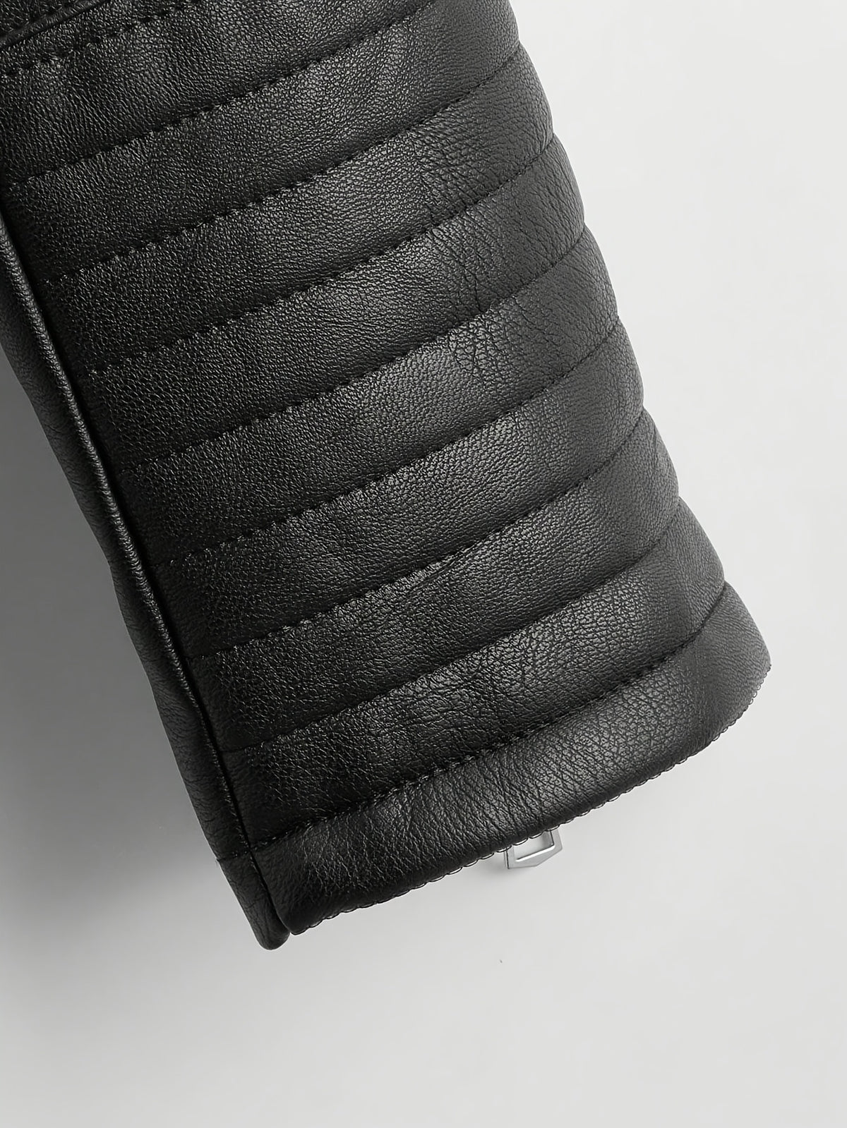 Veste grande taille, détail du col