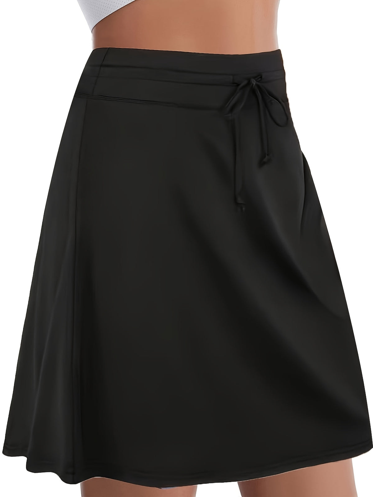 Short grande taille, coupe droite, poches pratiques, visuel produit