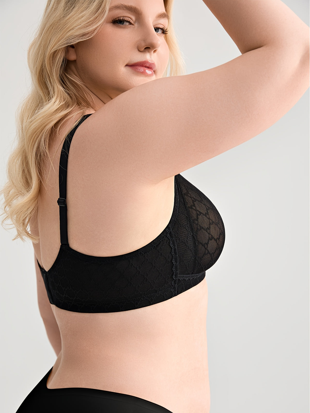 Soutien-gorge grande taille, mise en situation