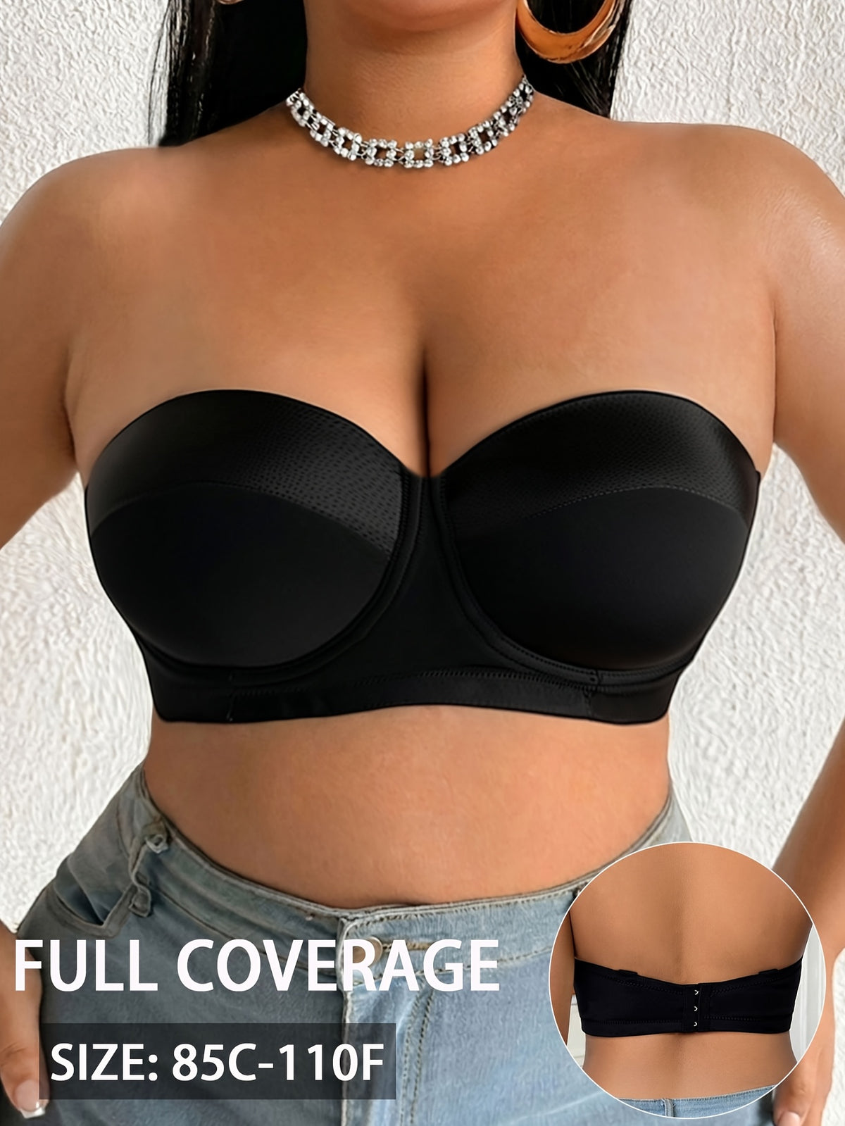 Bralette avec armature grande taille